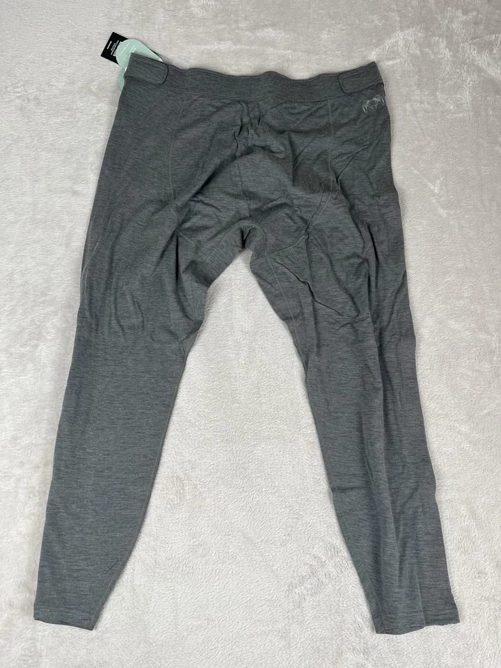 KUIU Base Layer Pants Mens 2XL Stone Ultra Merino 120 Zip-Off Nuyarn Wool Bottom - Image 3 of 4