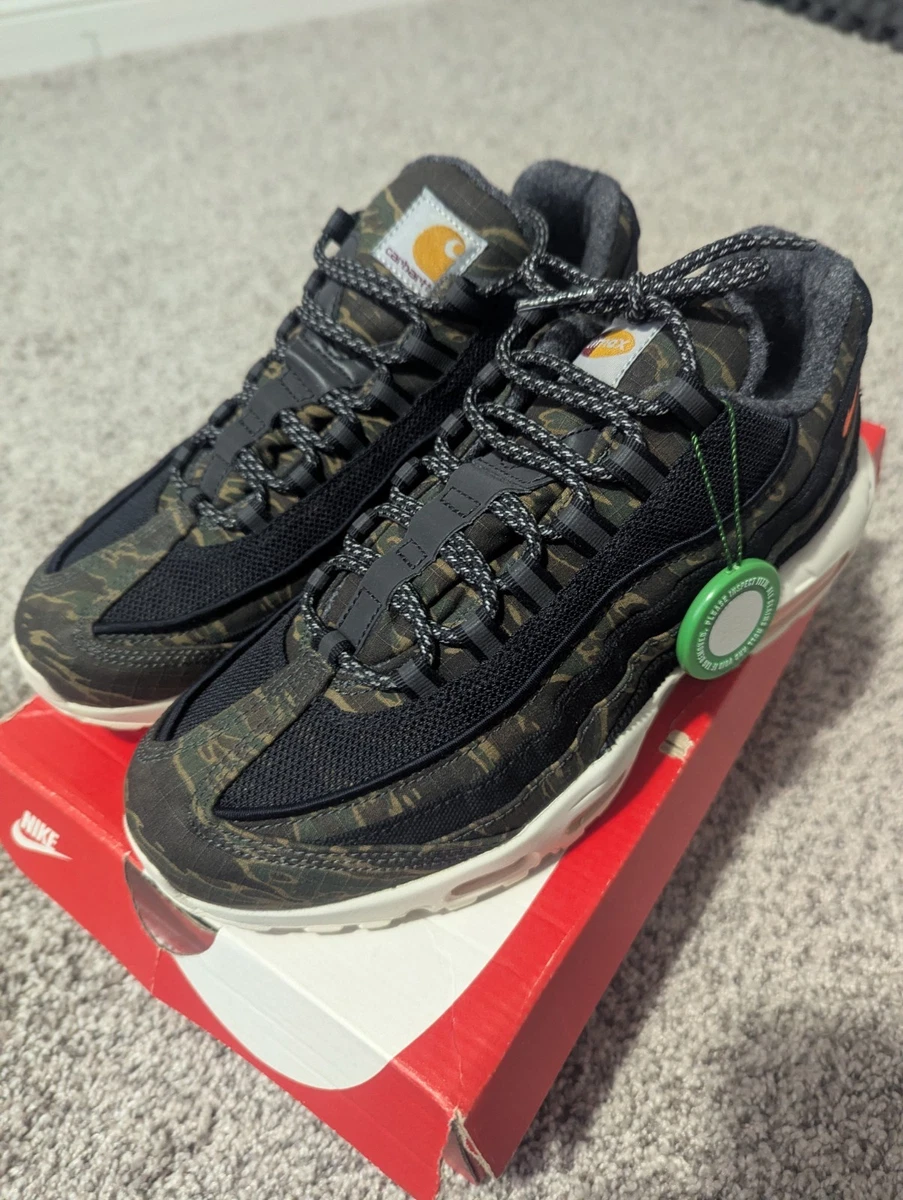靴 Nike Air Max 95 carhartt wip 27.5 Nike Carhartt WIP x Air Max 95 Camo for Sale | Authenticity