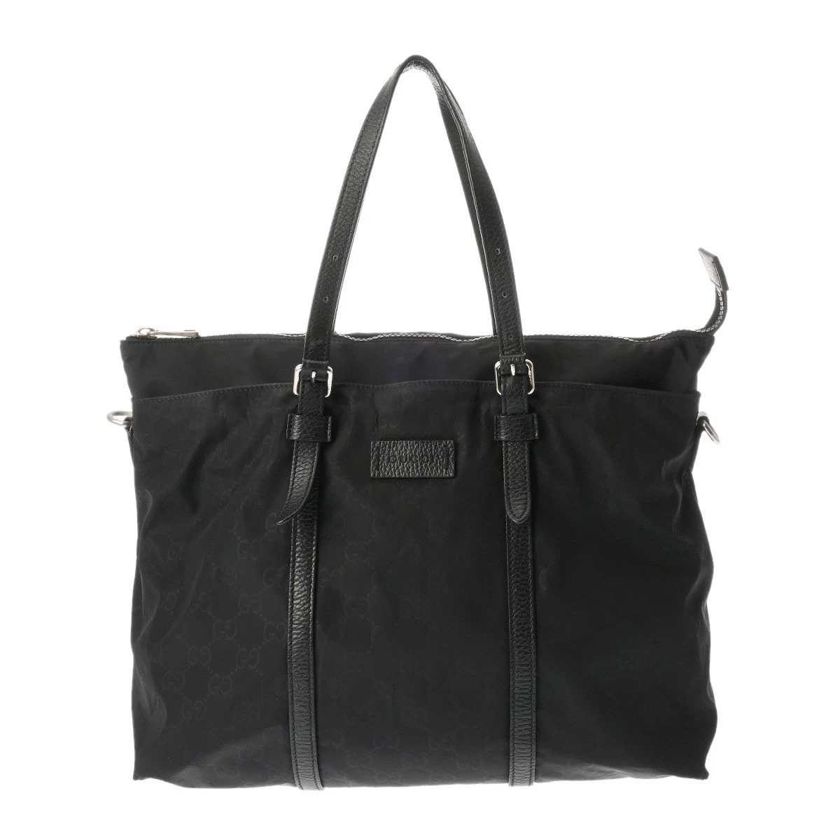 Gucci — Gucci 2Way Tote Bag 510332 493075 Tote Bag GGNylon Black #WB3234