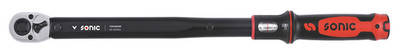 Drehmomentschlüssel 3/8'' mit Durchsteckvierkant 20-100Nm Sonic