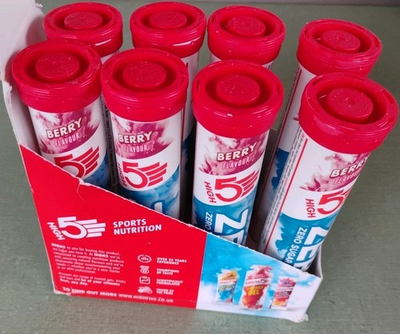 #ad High 5 Zero Electrolyte Hydration Sports Drink Tablets 8 Pack Exp 03 2027 $56.97