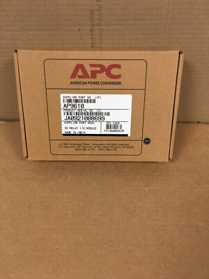 NEW! APC AP9610 I/O RELAY MODULE