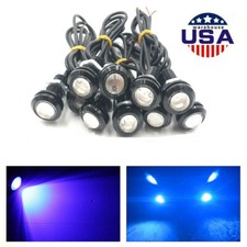 10pcs 23mm 9w Led Eagle Eye Backup Light Foglight Headlight Bulb Blue Light 12v