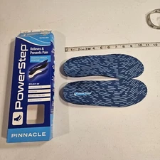 Powerstep Pinnacle Full Length Orthotic Arch Support Insoles D M7-7.5 W9-9.5