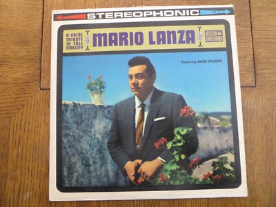 Enzo Stuarti   A Tribute To Mario Lanza - Coronet Records CXS 161 Vinyl LP VG/VG