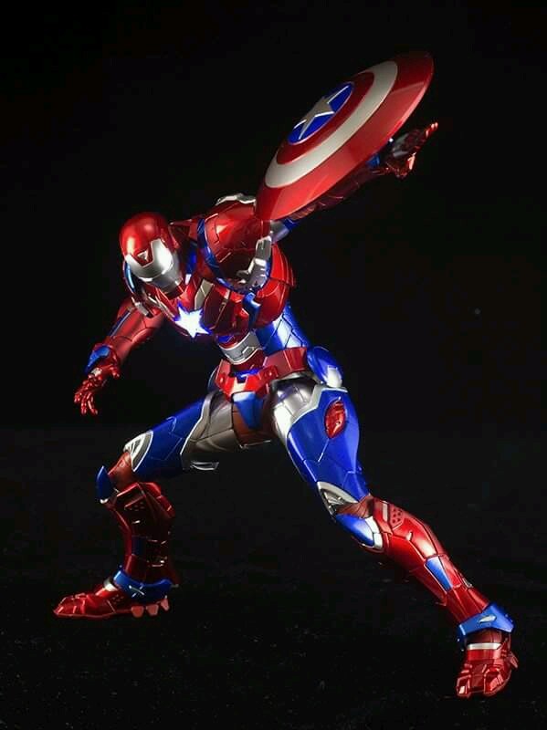 RE：EDIT IRON MAN #03 Iron Patriot（ワンダーフ… Sentinel SDCC Exclusive RE EDIT Iron Man Patriot Figure