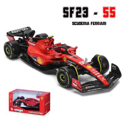 Bburago SF23 フォーミュラレーシング 1/43 Bburago 1:43 2023 F1 Ferrari SF23 55# Carlos Sainz Diecast