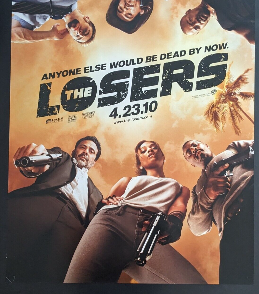 The Losers (2010) Original 27x40 Movie Poster Double Sided Rolled