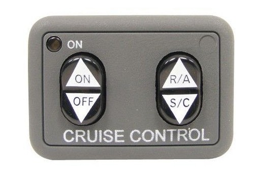 250-3593 ROSTRA / UNIVERSAL DASH MOUNT CRUISE CONTROL SWITCH (OPEN CIRCUIT) NEW - Picture 2 of 3