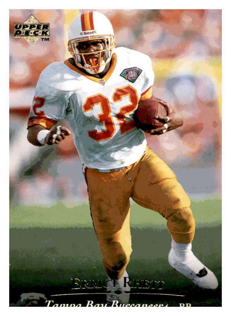 1995 Upper Deck   Errict Rhett 124