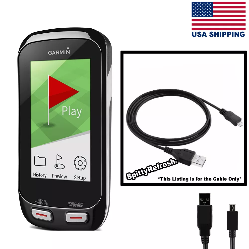 Garmin Approach G8 Golf Course GPS USB Cable Transfer Charger Replacement
