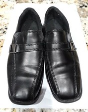 Smartfit Boy's Nathan Buckle Dress Shoes, Size 3.5 Black