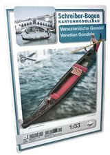 + KARTONMODELLBAU Venezianische Gondel  SCHREIBER-BOGEN 761
