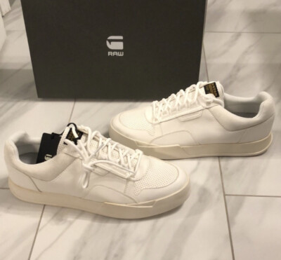 G-Star Raw Men's Vodan Low Top Sneakers White $130 New