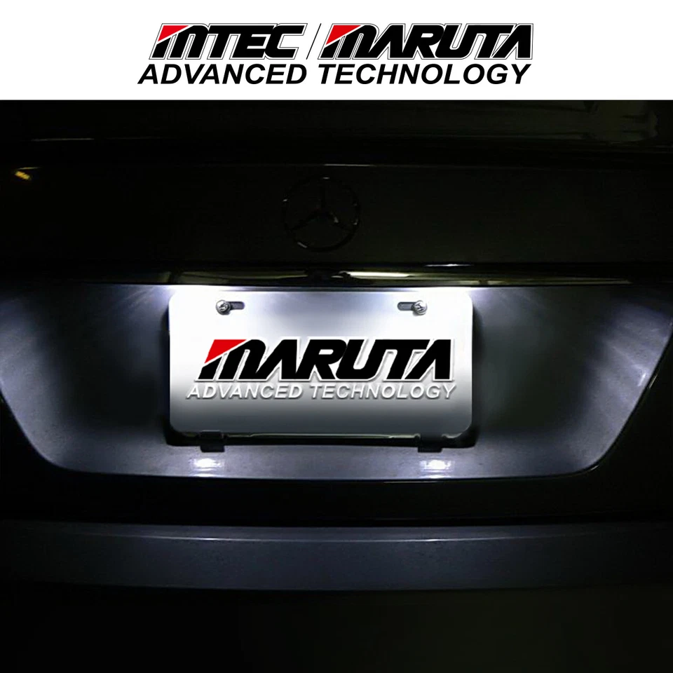 Bombilla LED de matrícula MTEC Mercedes Benz para W204 C300 C350 C63 AMG Clase C Foto 3 de 4