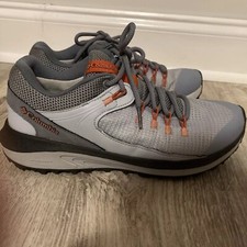Womens Columbia Gray Trail storm Waterproof Hiking Trail Shoes 8.5 GUC