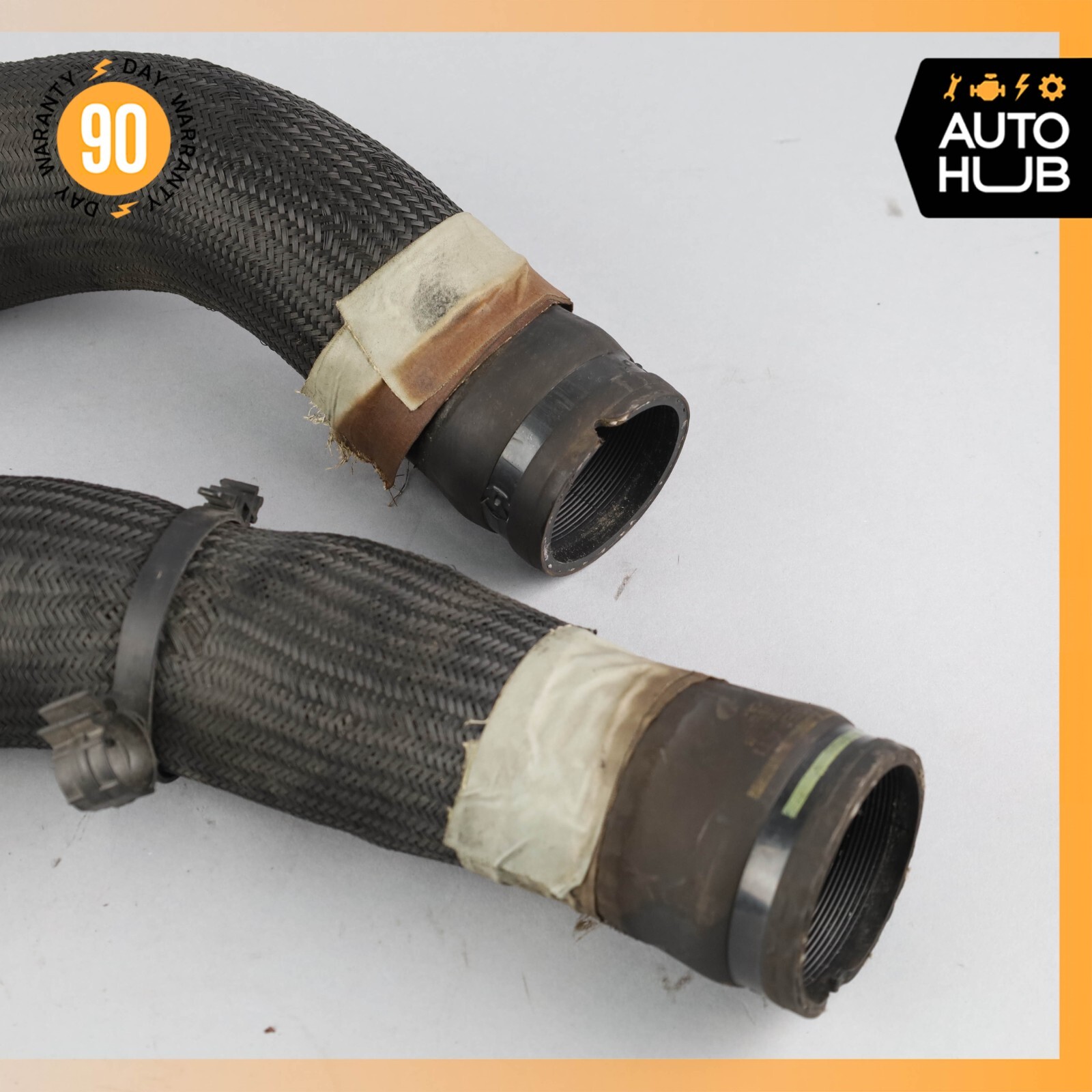Maserati Levante M161 3.0L Left & Right Side Air Intake Duct Pipe Hose Set OEM