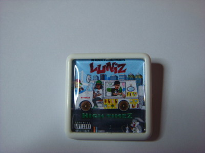 LUNIZ HIGH TIMEZ  ALBUM COVER    BADGE PIN