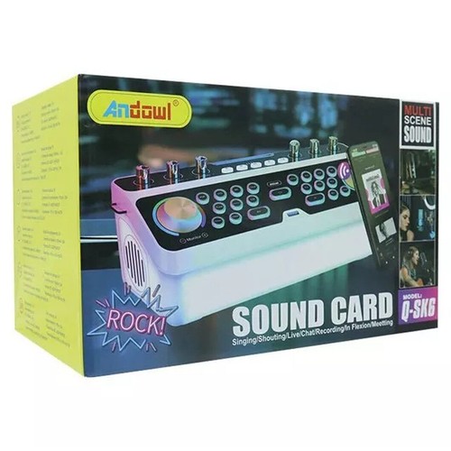 Portable Bluetooth Mixer with Wireless Microphones Q-SK6 – Brand New - Picture 5 of 5