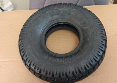 UNILLI 4.00-5 (330 x 100) Black Block Mobilität Roller Reifen kostenloser Versand Kymco Shoprider