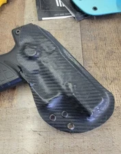  Springfield XD 45 black carbon fiber plus 11 more colors  Custom Kydex Holster 