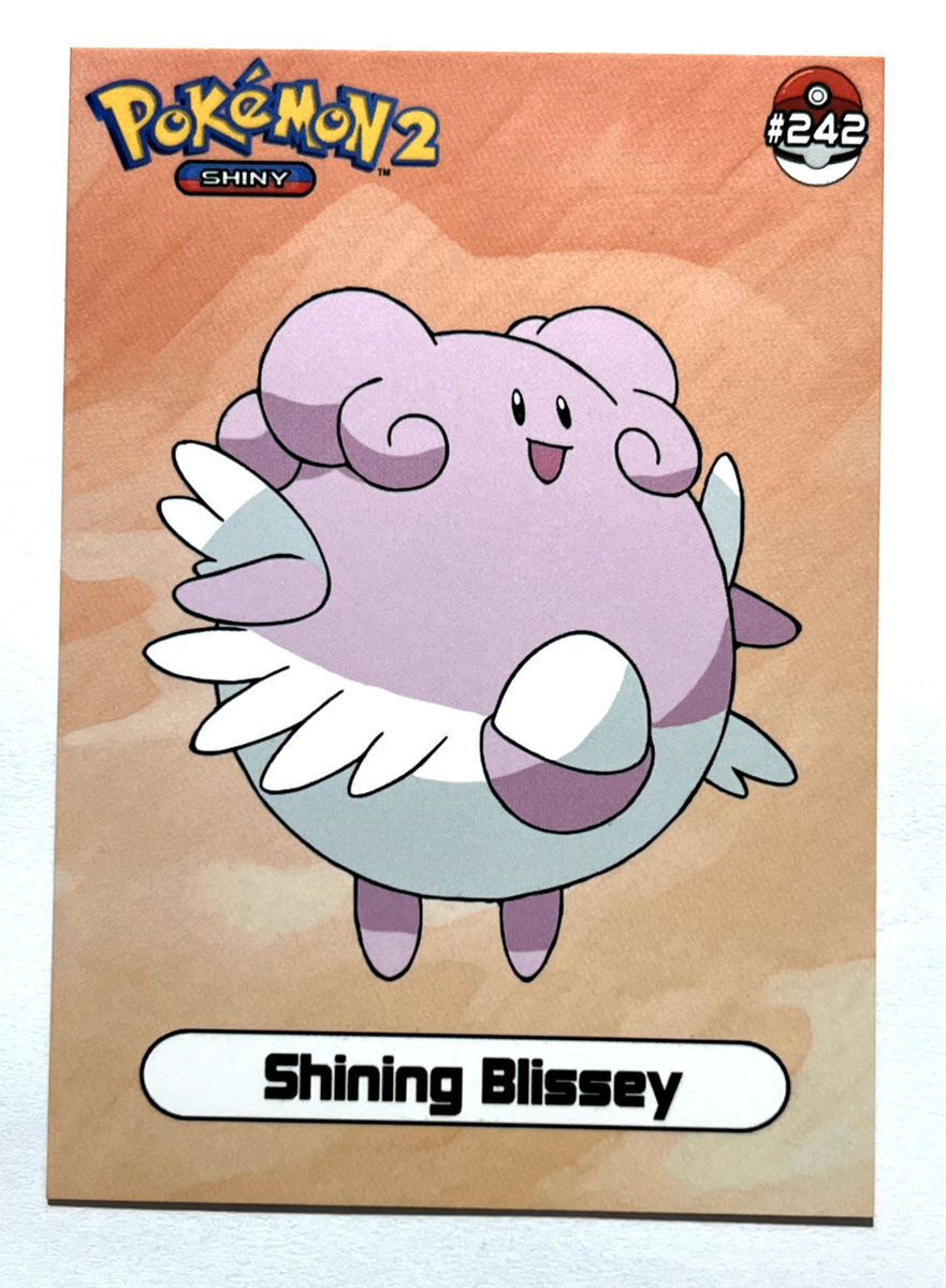 2024 SHINY POKEMON Card Johto #091 BLISSEY Peru Edition