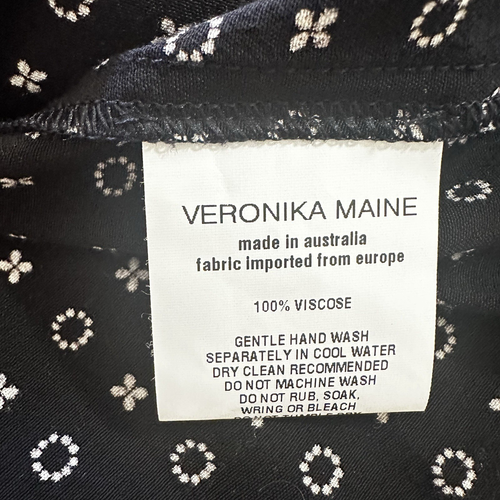 Veronika Maine Women’s Midi Skirt Made In Australia Size 10 - Picture 9 of 9