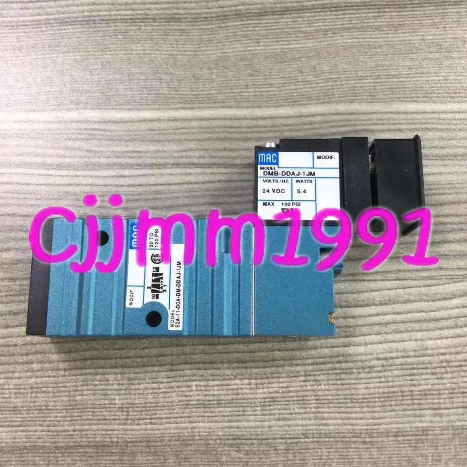 1PC NEW MAC solenoid valve 52A-11-D0A-DM-DDAJ-1JM #LD - Image 3 of 4