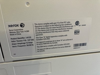 Xerox WC 7845 Color Copier