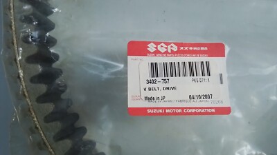 Suzuki Drive V belt,part no.3402-757.