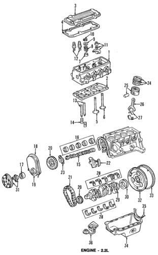 Válvula de escape para GM Chevrolet GMC Pontiac Sunfire Sonoma 1998-2003 (N/P 24575384)