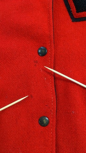 Vintage Band 1956 Holts Sporting Goods Reversible Wool Varsity Jacket Size 38 - Picture 6 of 8