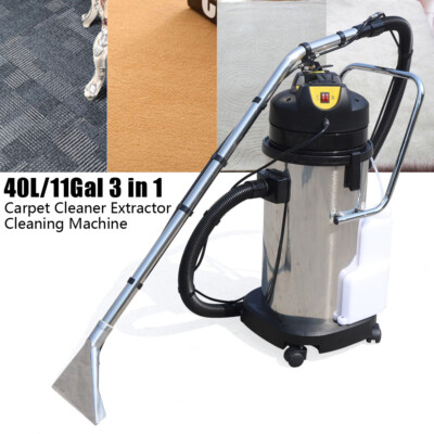 40/60L Carpet Cleaning Extractor Machine Pro Carpet Upholstery Cleaner ...