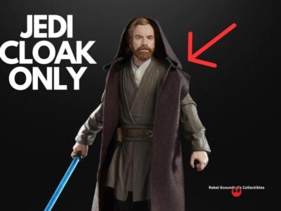 Star Wars Black Series OBI-WAN KENOBI  6  Scale MINT (JEDI CLOAK ONLY) REPUBLIC