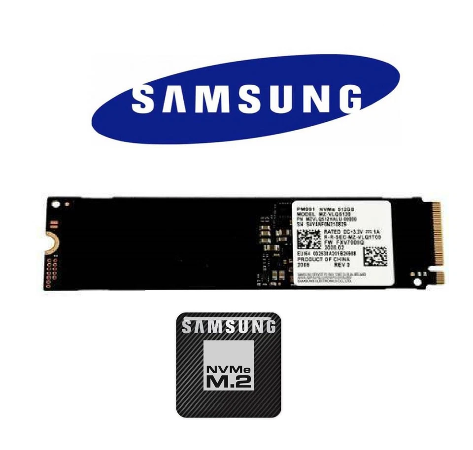 Cinque 5 x HD SOLID STATE SSD M.2 Samsung 256GB PCIe 3.0 BULK NVMe 5 unità M.2 - Immagine 4 di 4