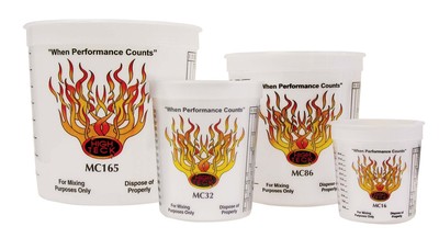 Farbe Mischen Becher - Quart (Box Von 100)