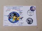 Postal envelope crew and backup crew Soyuz MS-26 ISS 72 Expedition 6 autographs