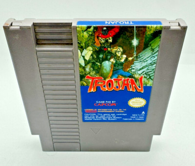 Trojan Nintendo Nes Pal Eng Spiel Verwendet Funktioniert Italienisch Nur Patrone