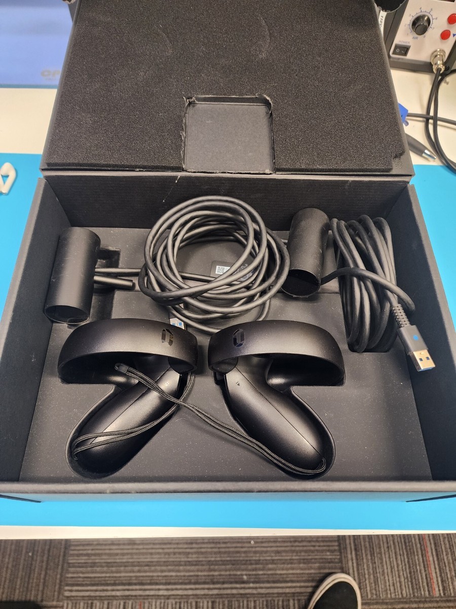 Touch Controllers Oculus Rift Virtual Reality Headset Price Meta