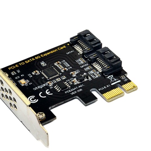 PCI E Adapter PCI Express SATA 3.0 7Pin SATA III 6G Erweiterungsadapterkarte - Afbeelding 6 van 6