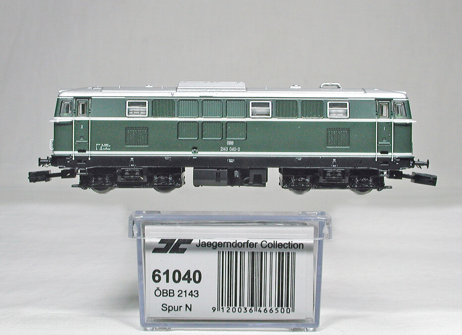 Model Train Jaegerndorfer Collection 61040 OeBB 2143 Spur N Model Train Jaegerndorfer Collection 61040 OeBB 2143 Spur N