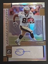 2022 Donruss Optic Joe Horn Signature Series Holo Autograph