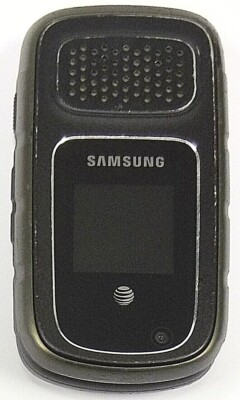 Samsung Rugby 3 III SGH-A997 - Gray and Black ( AT&T ) Cellular Flip Phone