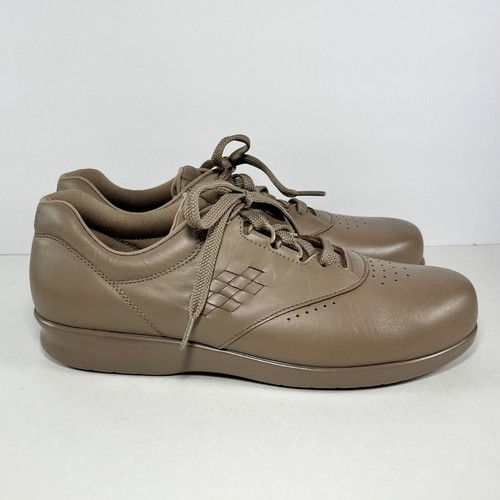 SAS Women Free Time Tripad Comfort Walking Shoes Size 10.5S Mocha/Beige Leather - Picture 4 of 9