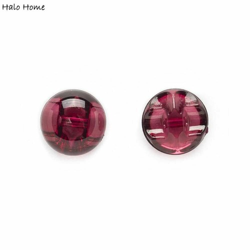 Round Acrylic Button 50pcs 12mm Shank Sewing Buttons Mushroom Domed Craft Decor - Picture 15 of 28