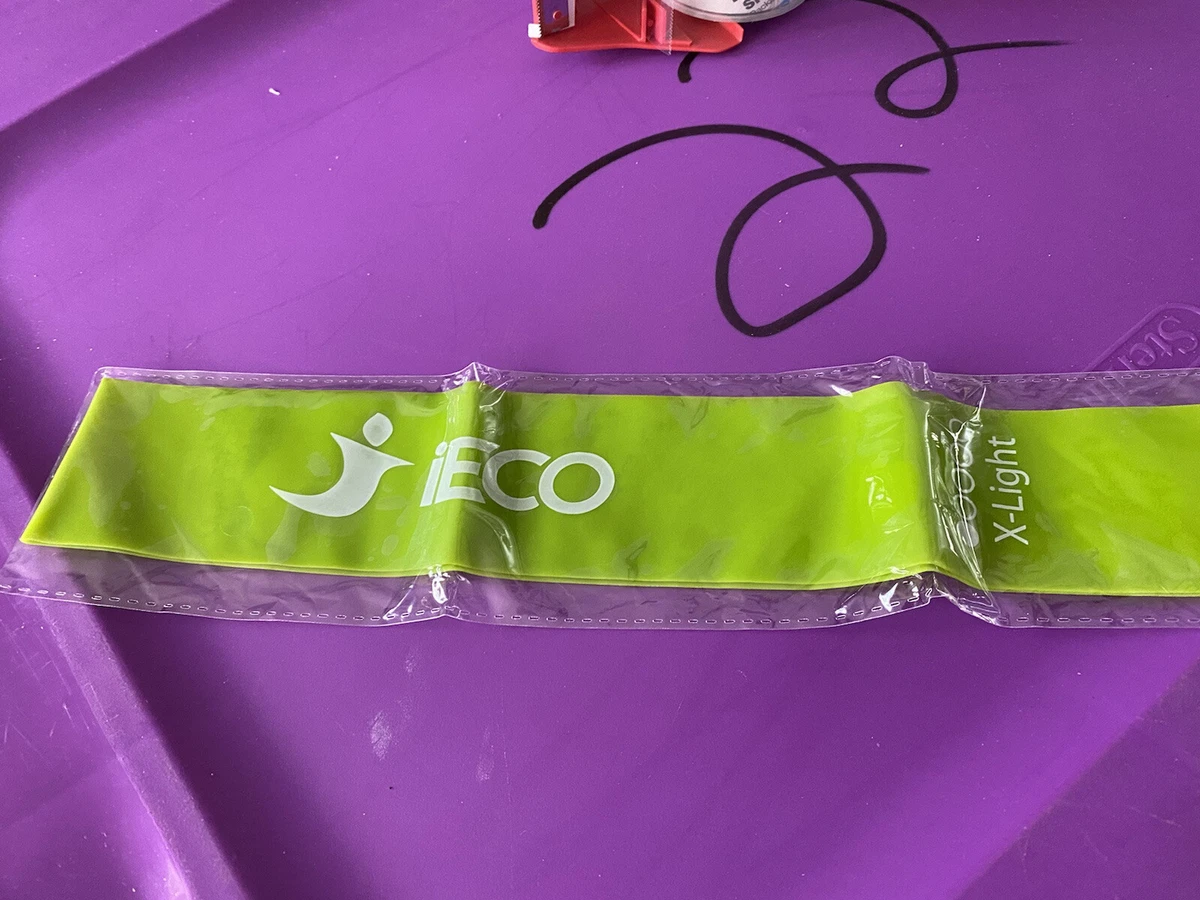 IECO Resistance Loop Exercise Band Green X Light