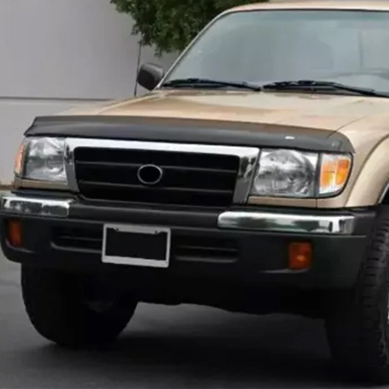 1x Protector de capó delantero protector deflector protector contra insectos para Toyota Tacoma 1995-2000 Foto 2 de 4