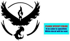 Pokemon Go Team Valor Vinyl Decal Sticker Car Truck Window Various sizes