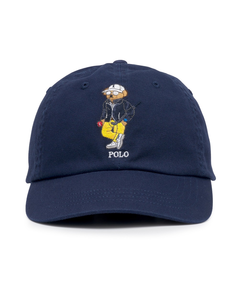 Genuine Polo Ralph Lauren GOLF Polo Bear Twill Ball Cap - Navy | eBay
