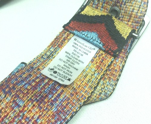 American Girl Embroidered Belt Youth Small 6 - 8 Boho Southwestern Accessory - Picture 4 of 4